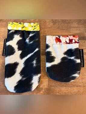 Rebekah Scott Designs RSD Cow Print Lizzy & Polly Set